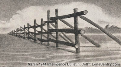 [Figure 2. Japanese Antiboat Barricade.]