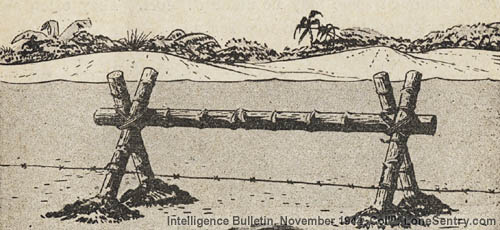 [Figure 18. Log Barricades.]