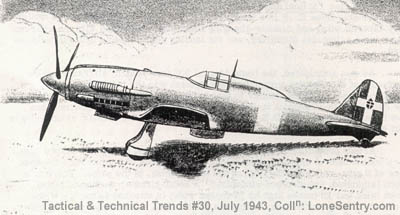 [Italian Macchi 205, WWII Single-Seat Fighter Aircraft]