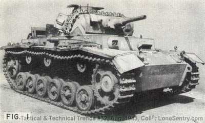 [Figure 1: German Panzer III (PzKw 3)]