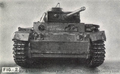 [Figure 2: German Panzer III (PzKw 3)]