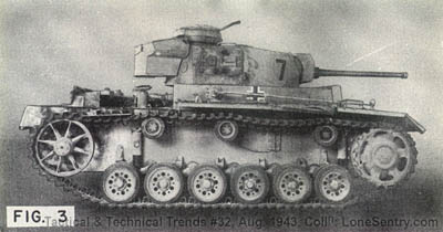[Figure 3: German Panzer III (PzKw 3)]
