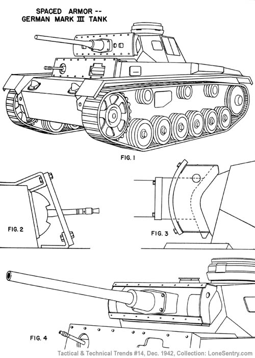 [Spaced Armor -- German Mark III Tank]