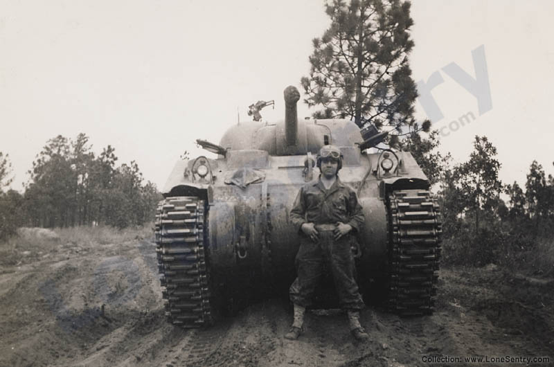 [Tanks and Crewmen of 3rd Tank Battalion, 10th Armored Division]