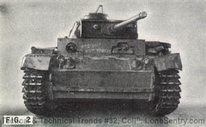 [Captured German Panzer III tank]