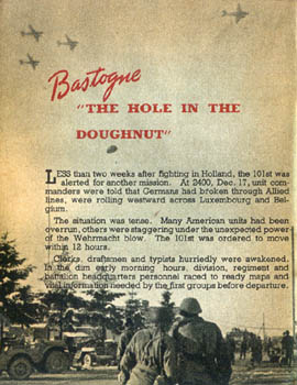 [101st Airborne Division: Bastogne, The Hole in the Doughnut]