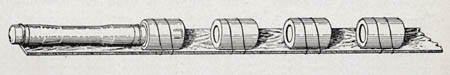 [Figure 31. Stick grenades used as Bangalore torpedo.]