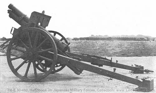 [Figure 222. Model 91 (1931) 105-mm howitzer.]