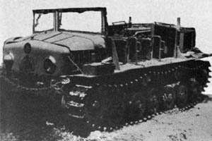 [Figure 320. Model 98 (1938) 6 ton prime mover.]