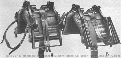 [Figure 327. Standard pack saddles.]