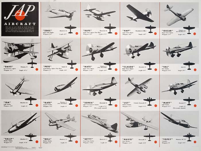 Japanese Aircraft Recognition - WW2