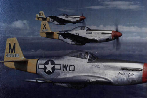 P-51 Mustangs of the 15th Air Force