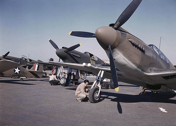 P-51 Mustangs