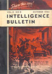 [October 1943 Intelligence Bulletin Cover]