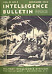 [Intelligence Bulletin Cover, November 1944]